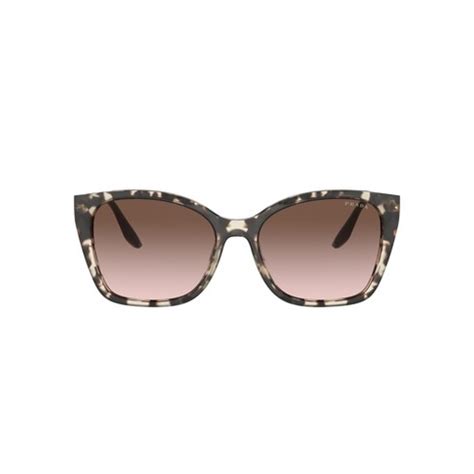 prada pr 12xs uao0a6|Prada PR 12XS Brown Sunglasses .